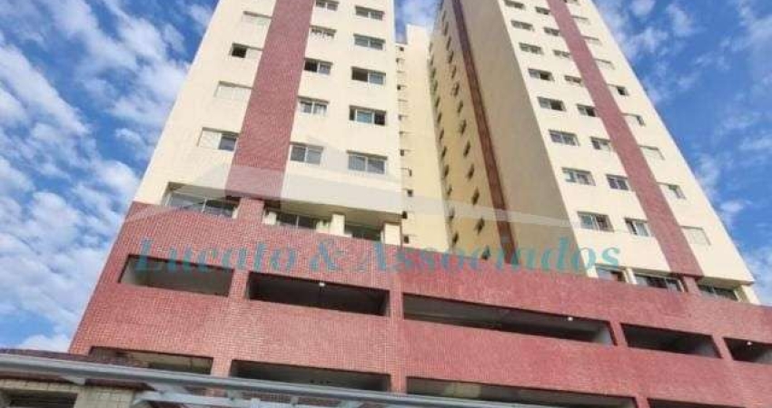 Apartamento tipo kitchnete, na Vila Tupi Praia Grande SP, sendo 01 dormitorio, 01 vaga, 01 banheiro, elevador, portaria 24 hs, Excelente localização.