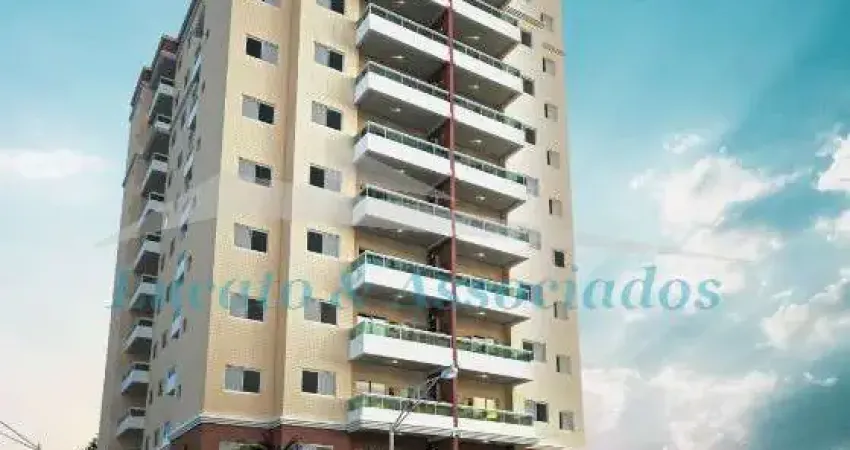 Apartamento para venda Canto do Forte em Praia Grande SP, entrega em 10/2025 02 dormitórios sendo 01 suíte, sala com sacada, cozinha integra