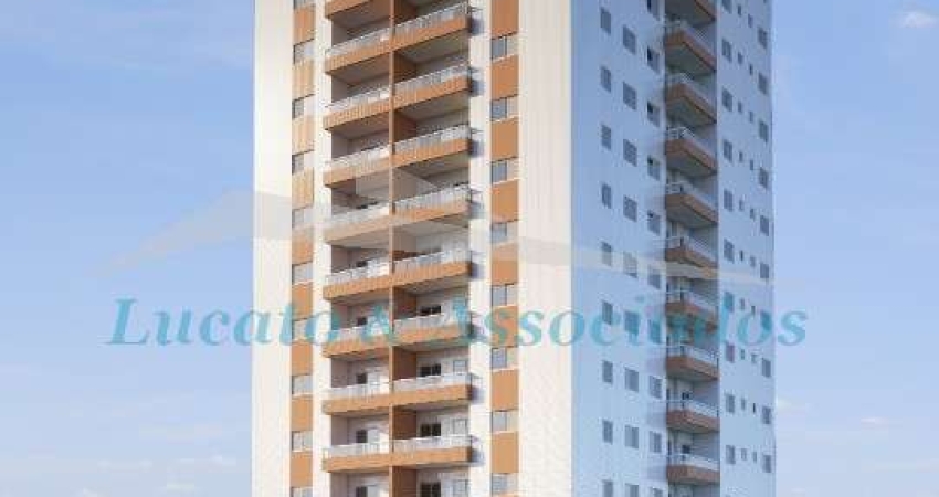 Apartamento à venda na Guilhermina, Praia Grande-SP: 2 quartos, 1 suíte, 1 sala, 1 banheiro, 1 vaga, 58,92 m²!