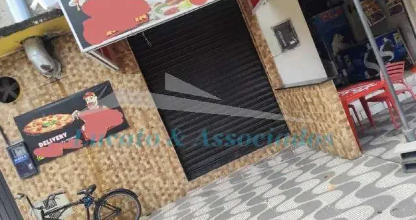 Imóvel pronto para pizzaria, com cozinha, recepção, banheiro e forno a lenha. no jardim glória, praia grande - sp.