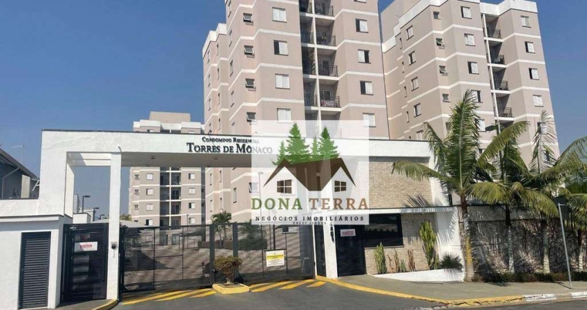 Apartamento com 2 dormitórios para alugar, 52 m² por R$ 2.000,00/mês - Torres De Mônaco - Itupeva/SP