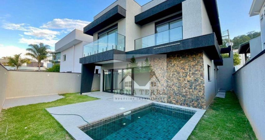 Casa com 3 dormitórios à venda, 275 m² por R$ 2.198.000 - Ibi Aram I - Itupeva/SP