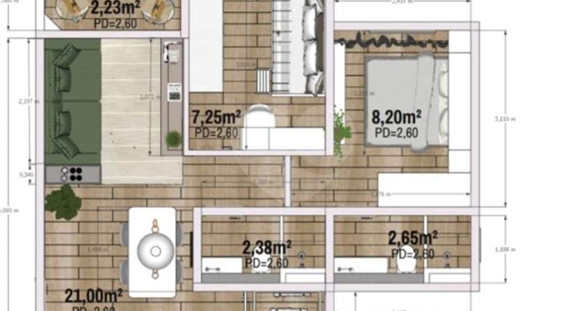 Apartamento com 2 quartos à venda em Vila Pirituba - SP