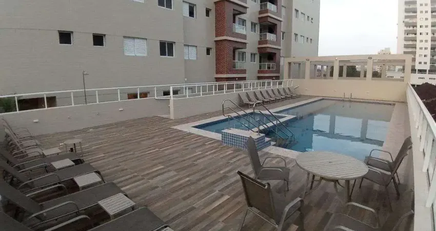 Apartamento à venda em praia grande, 2 dormitórios, aviação - r$516 mil