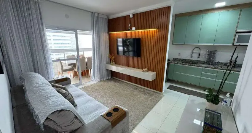 Apartamento à venda em praia grande – guilhermina - r$570 mil