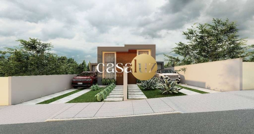 Casa de alto padrão em construção localizada no bairro Masterville /Sarzedo
