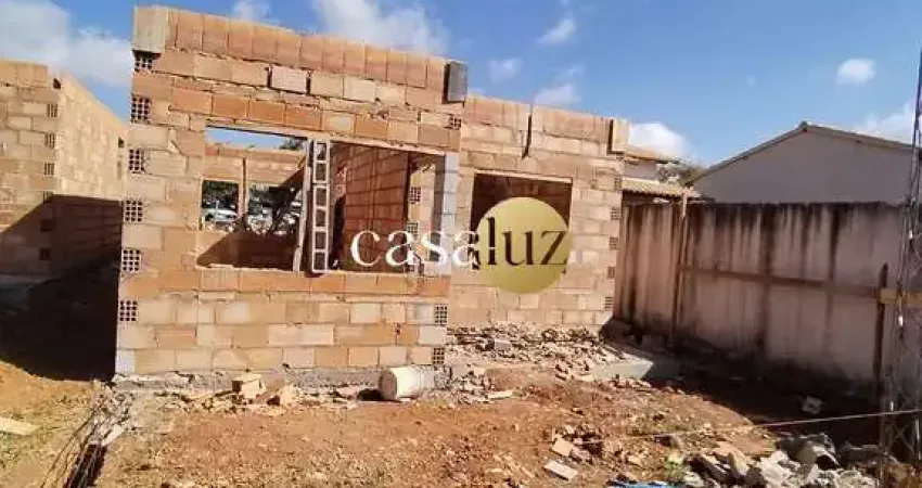 Casas em construção localizadas no bairro Tangará/ Mário Campos