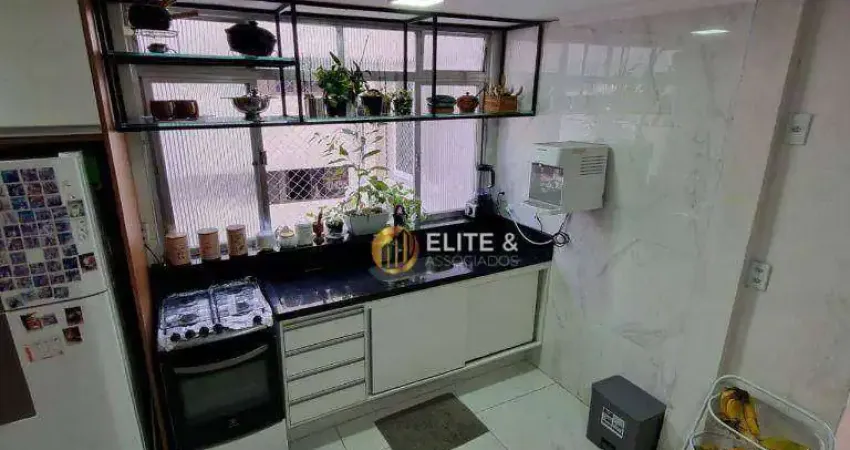 Apartamento à venda, 87 m² por r$ 800.000,00 - boqueirão - santos/sp