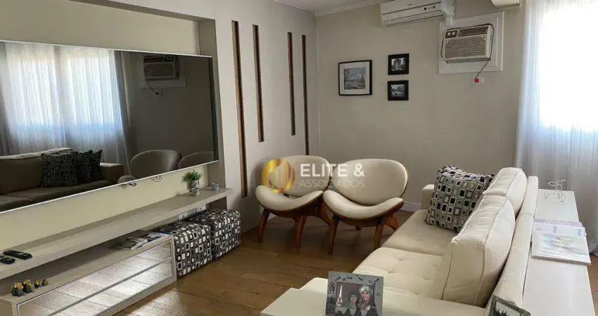 Apartamento à venda, 93 m² por r$ 1.280.000,00 - gonzaga - santos/sp