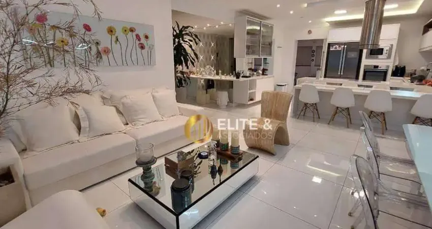 Apartamento garden com 3 dormitórios à venda, 203 m² por r$ 2.980.000,00 - gonzaga - santos/sp