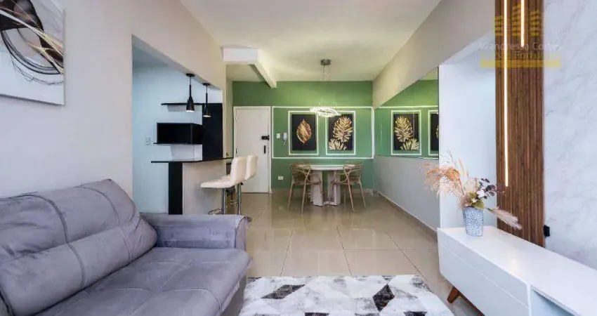 Apartamento, 86 m² - venda por r$ 690.000,00 ou aluguel por r$ 5.000,00/mês - boqueirão - santos/sp