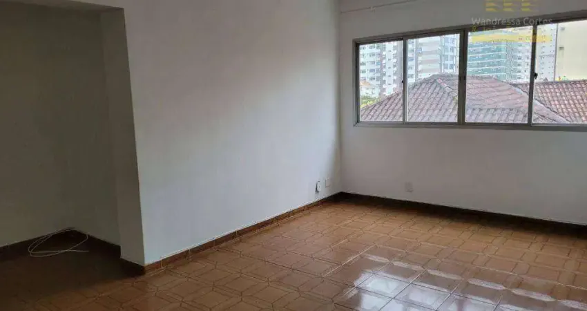 Apartamento com 2 dormitórios à venda, 103 m² por r$ 520.000,00 - pompéia - santos/sp