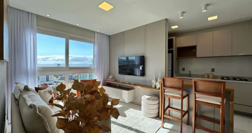 Apartamento 02 dormitórios à venda no bairro centro com 66 m² de área privativa - 1 vaga de garagem