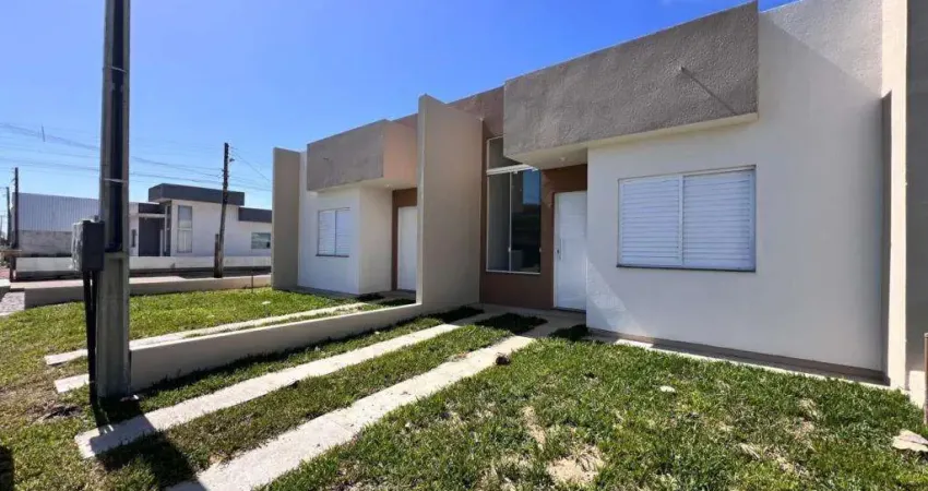 Casa 02 dormitórios à venda no bairro presidente com 46 m² de área privativa - 1 vaga de garagem