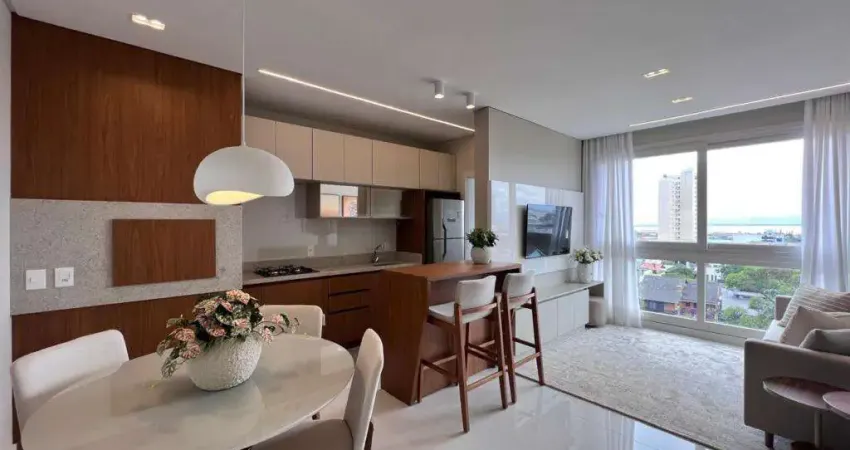 Apartamento 02 dormitórios à venda no bairro centro com 65 m² de área privativa - 1 vaga de garagem