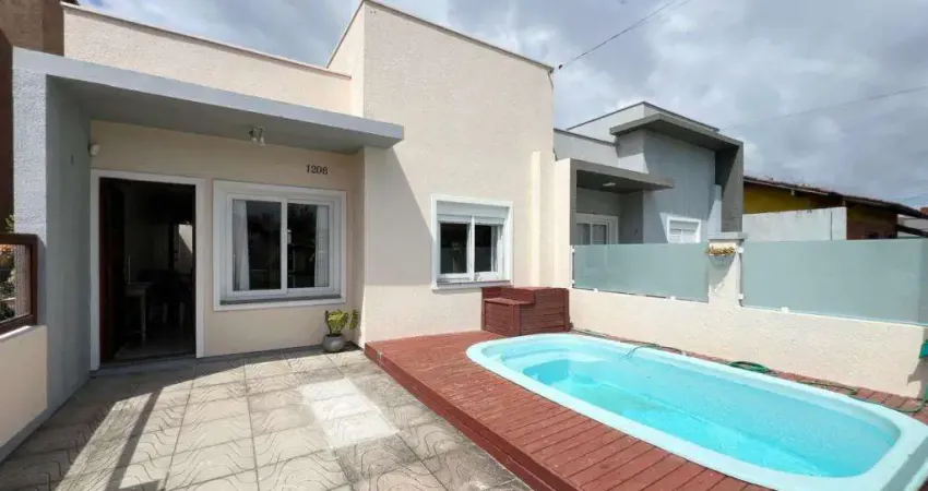 Casa 02 dormitórios com piscina à venda no bairro centro com 59 m² de área privativa