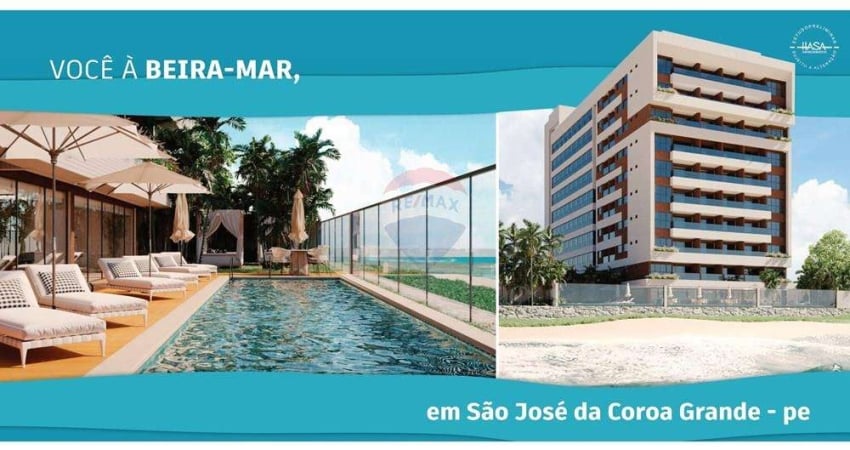 Flat com 1 quarto à venda na Rodovia PE-60, S/N, Centro, São José da Coroa Grande