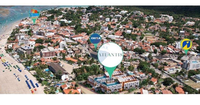 Flat com 1 quarto à venda na Rua Baraúna, s/n, Porto de Galinhas, Ipojuca