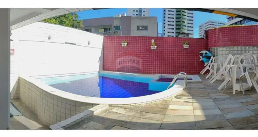 Apartamento para Aluguel de 2 Quartos com Suíte, Dependência Completa e Lazer em Boa Viagem, Recife