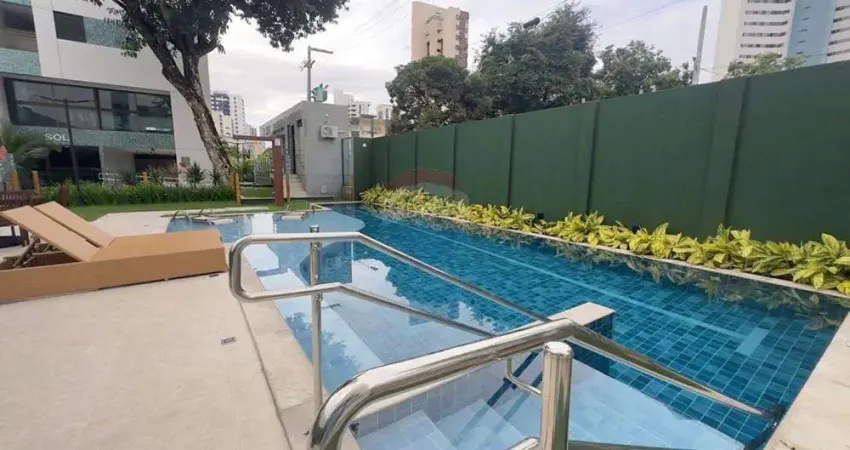 03 quartos, vista mar, andar alto - 67m¹ em candeias - 100m do mar