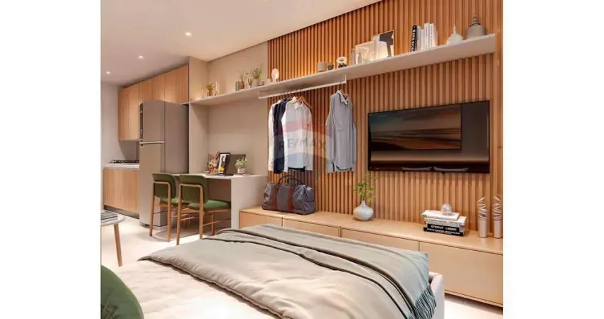 Apartamento/flat vista mar - 21m² em tamandaré, pernambuco