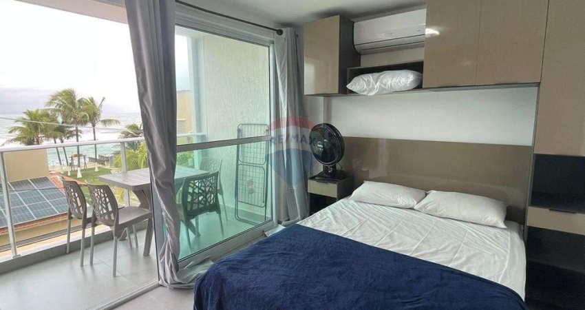 Flat com 20m², Mobiliado e com Vista mar - Porto de galinhas