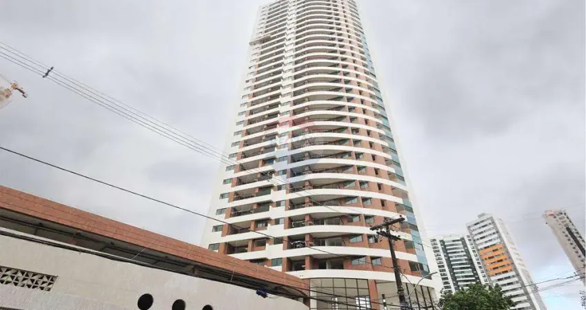 Apartamento de 88 metros com 2 quartos sendo 1 suíte com closet, varanda, cozinha, wc social e de serviço e 1 vaga de garagem. Lazer completo.