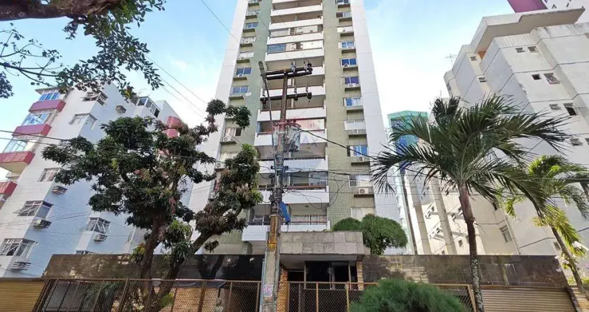 Apartamento com 3 quartos sendo 1 suíte com dependência e 108 m² no edf montendre  boa viagem