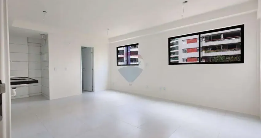 Apartamento novíssimo tipo studio com 30m quadrados. excelente localização e lazer completo.