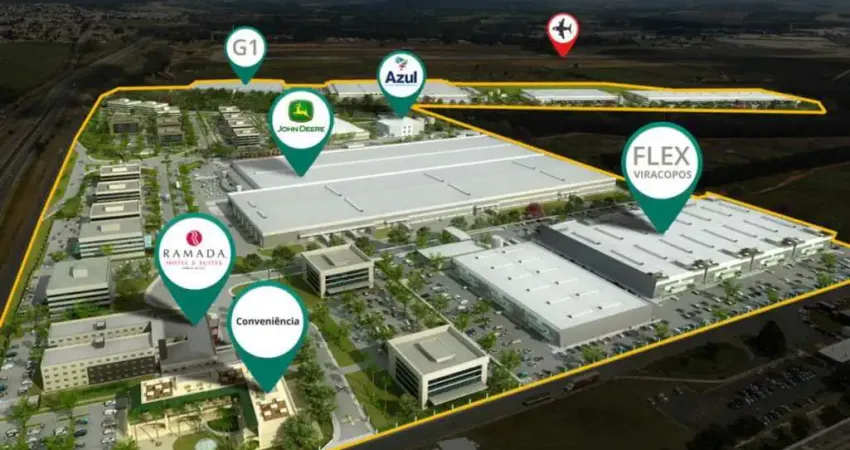 Galpão em Campinas para alugar om infraestrutura completa Condomínio de galpões no aeroporto de Campinas