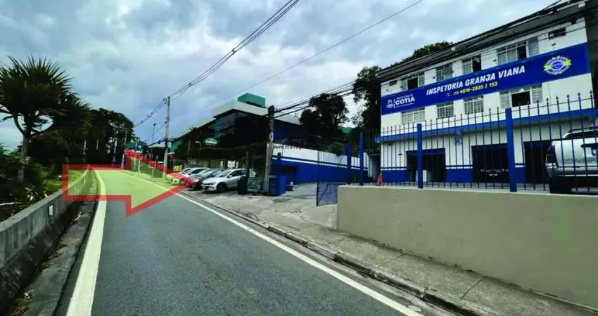 Terreno Comercial para alugar ou venda em Cotia, ao lado Cobasi na Granja Viana