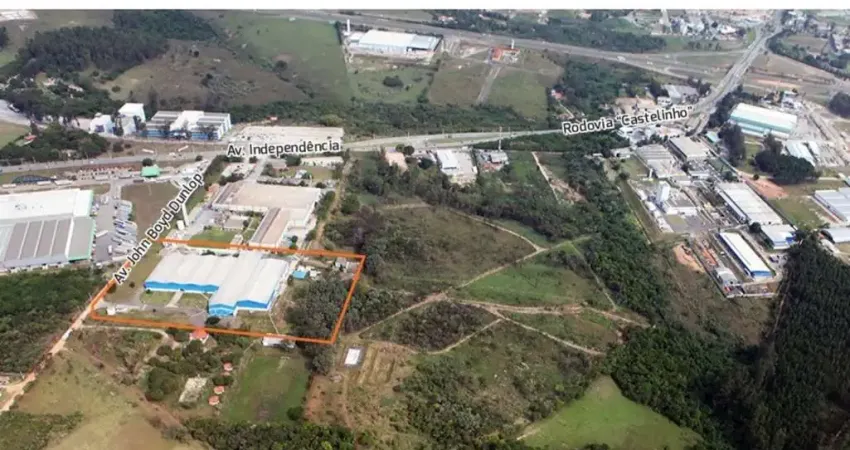 Galpão industrial monousuário para alugar em Sorocaba à 1 Km da Castelinho