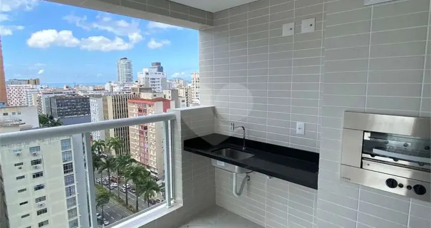 Apartamento com 2 quartos à venda na Avenida Ana Costa, 431, Gonzaga, Santos