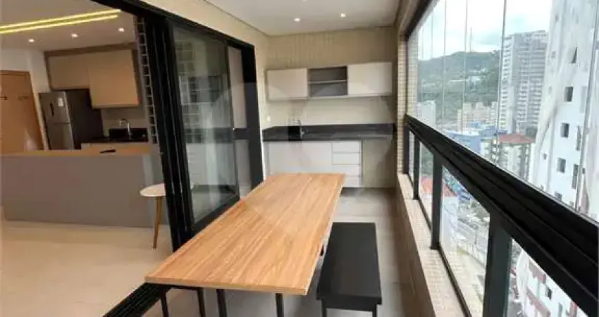 Apartamento com 2 quartos à venda na Avenida Barão de Penedo, José Menino, Santos