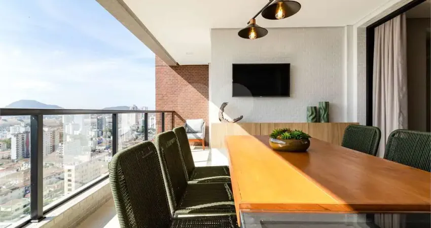 Apartamento com 3 quartos à venda na Arabutan, Aparecida, Santos