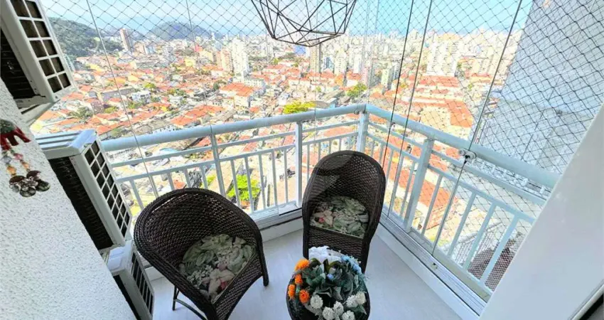 Apartamento com 2 quartos à venda na Avenida Doutor Moura Ribeiro, Marapé, Santos