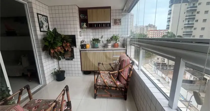 Apartamento com 2 quartos à venda na Rua Balneário Camburiu, 316, Campo da Aviação, Praia Grande