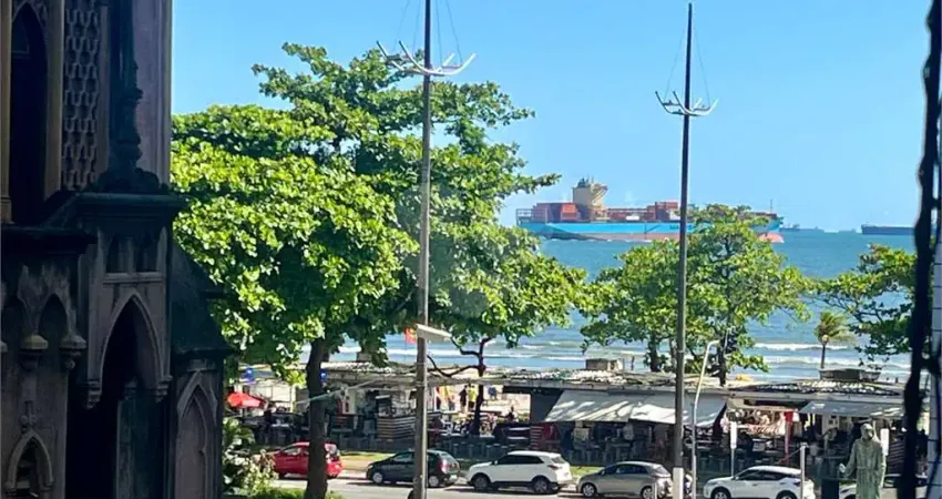 Apartamento com 1 quarto à venda na Rua Nascimento, 11, Embaré, Santos