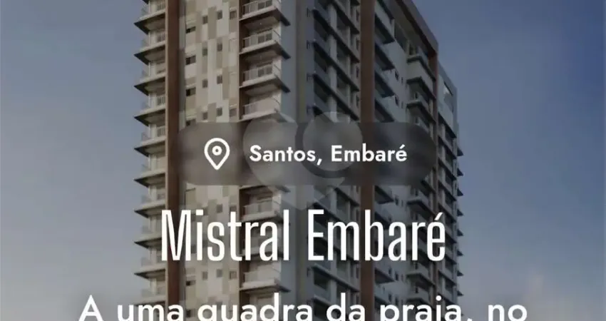 Apartamento com 3 quartos à venda na Avenida Doutor Epitácio Pessoa, 186, Embaré, Santos
