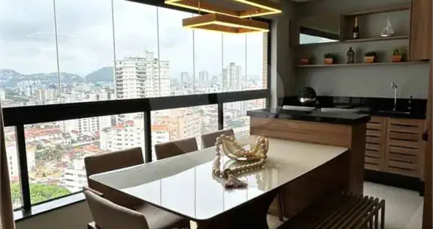 Apartamento com 1 quarto à venda na Avenida Barão de Penedo, 22, José Menino, Santos