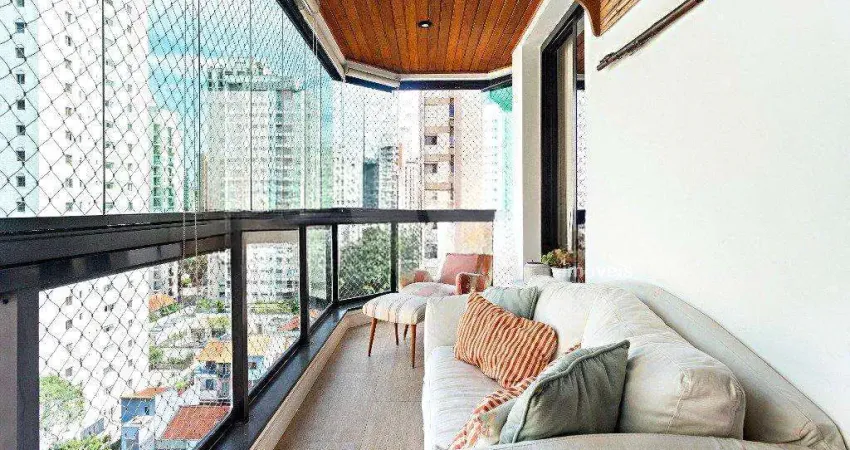 Apartamento com 3 quartos à venda na Avenida Ibijaú, 191, Moema, São Paulo
