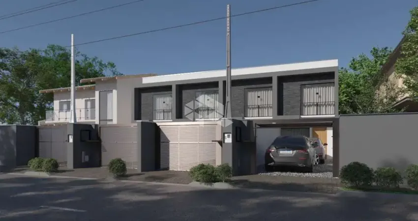 Geminado em construção com 1 suite + 1 quarto no Nova Brasilia