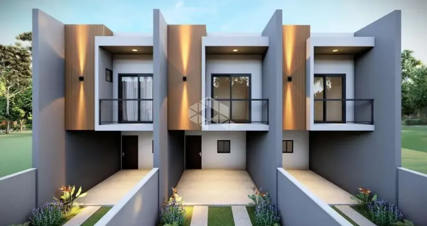 SOBRADO Geminado EM CONSTRUÇÃO com 3 quartos no Vila Nova
