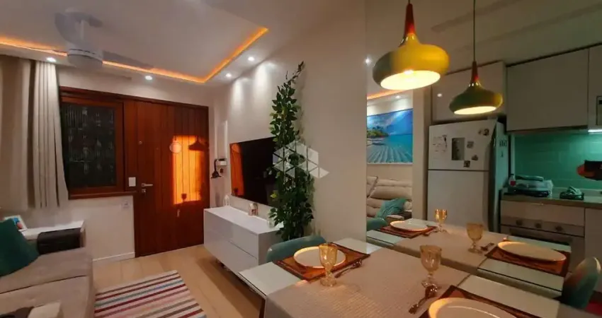 APARTAMENTO CENTRO DE CAPÃO DA CANOA COM VAGA MOBILIADO E DECORADO 1 DORMITÓRI