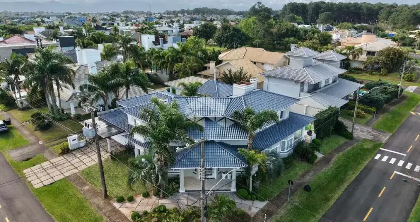 Sobrado alto padrão com 428 m² - conforto e sofisticação em condomínio fechado