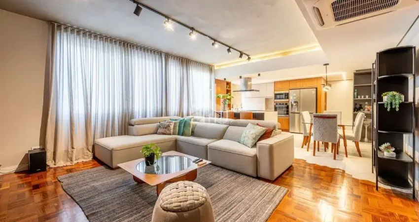 EXCLUSIVIDADE! Apartamento de 120m Mobiliado Decorado Moinhos de Vento