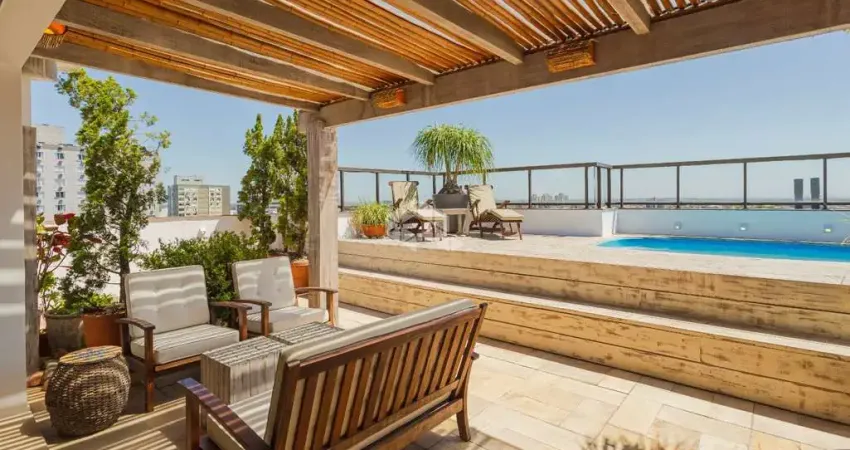 Cobertura exclusiva no coração do moinhos de vento - porto alegre .