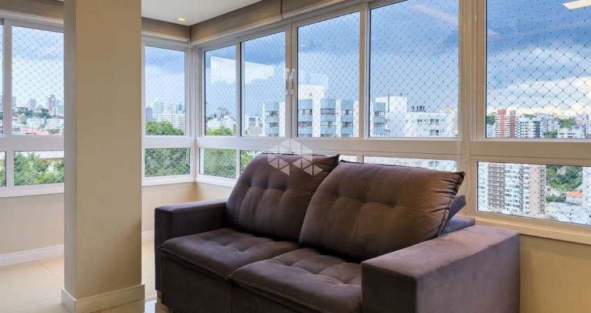 Apartamento no bairro Borgo com dois dormitórios, sendo  um suíte.