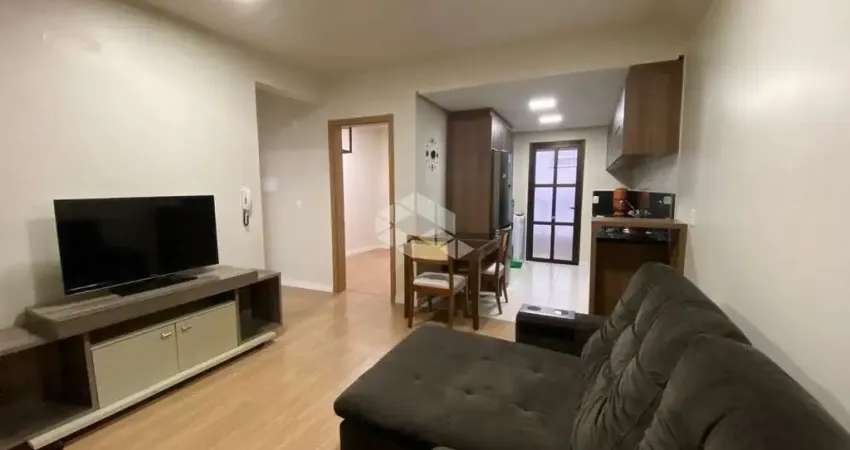 Apartamento dois dormitórios mobiliado, no bairro humaitá