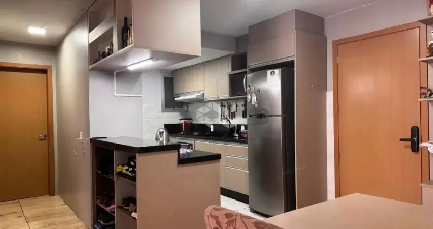 Apartamento com 2 quartos, living com sacada aberta e 01 vaga